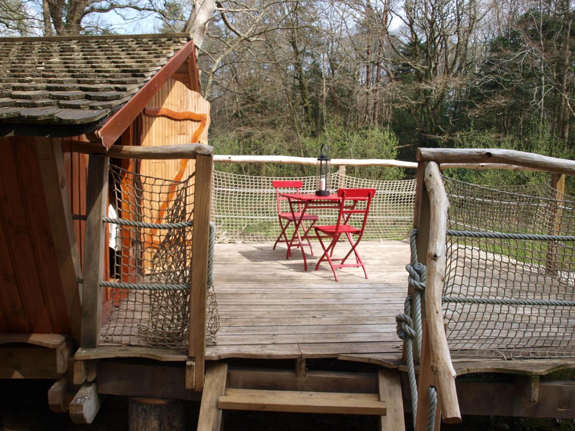 Les cabanes de Kermenguy Cléder Habitación foto
