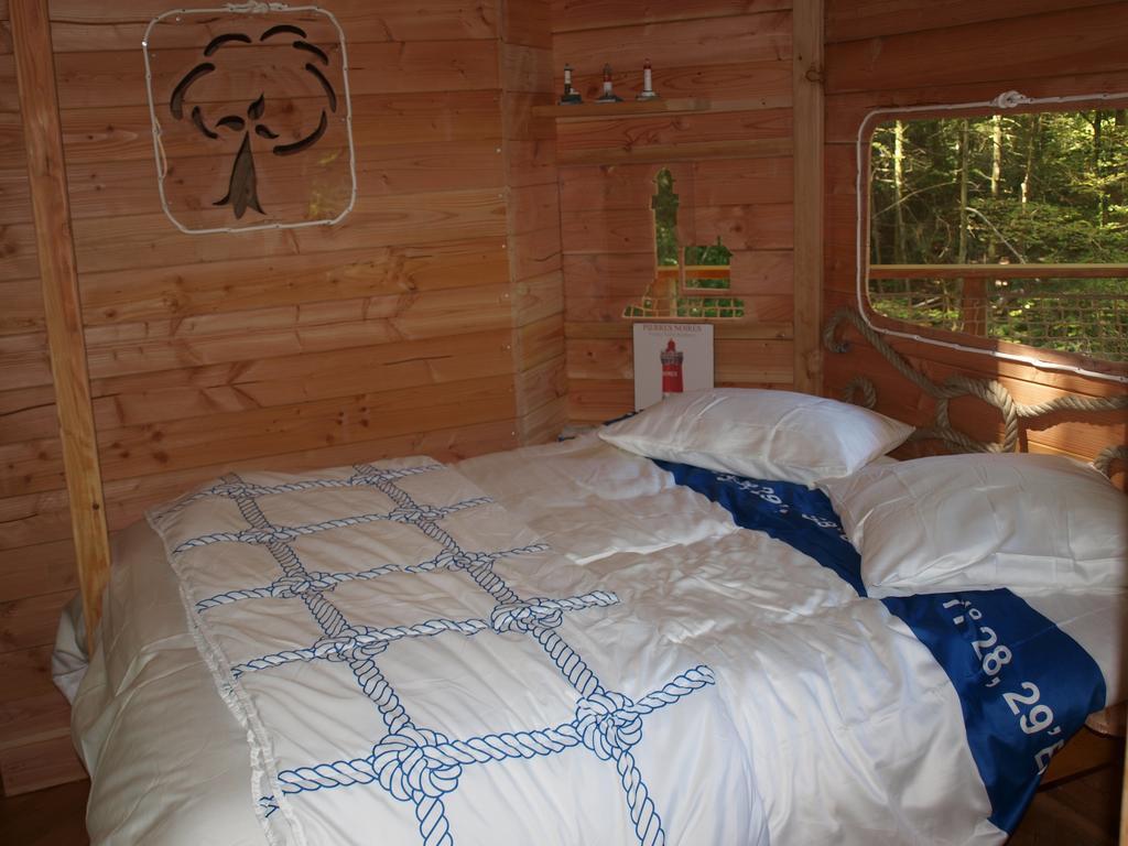 Les cabanes de Kermenguy Cléder Habitación foto